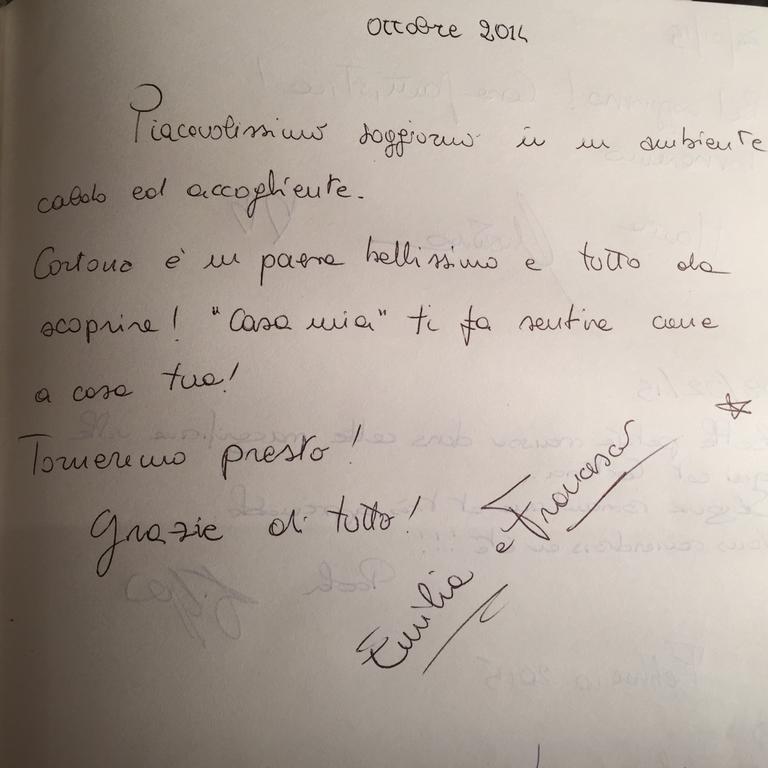 شقة Casa Mia A كورتونا الغرفة الصورة